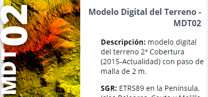 Modelo Digital del Terreno 2 metros | Tutoriales ArcGIS