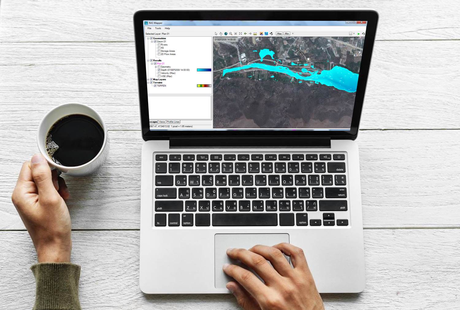 Curso de HEC-RAS y ArcGIS