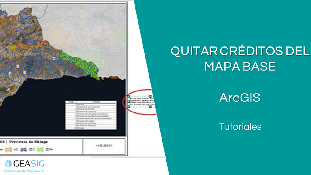 quitar creditos mapa base arcgis