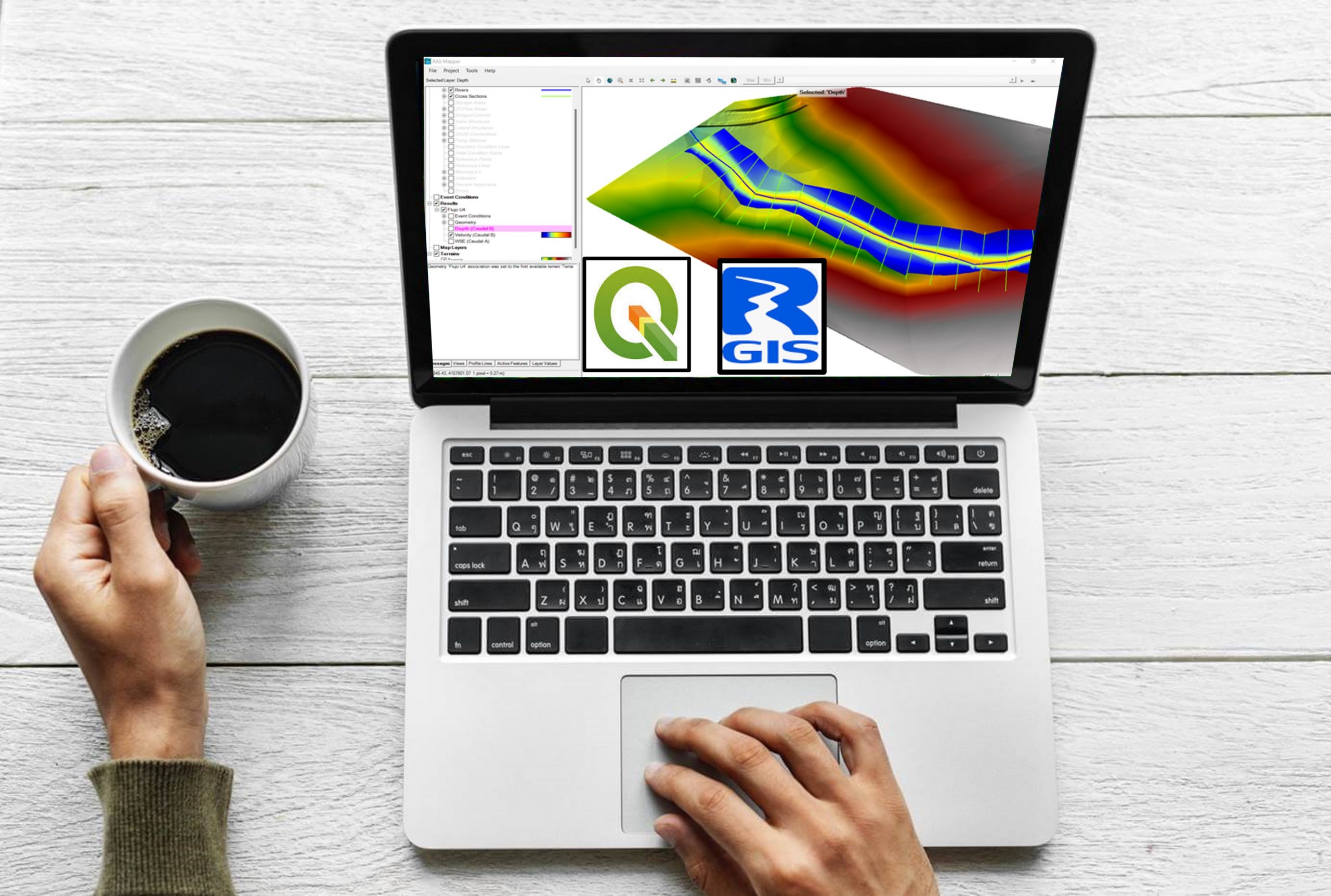 Curso HECRAS y QGIS (RiverGIS)