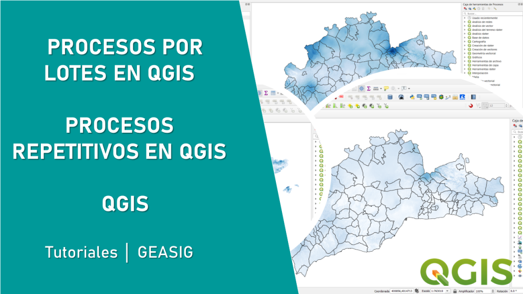 Procesos por lotes en QGIS